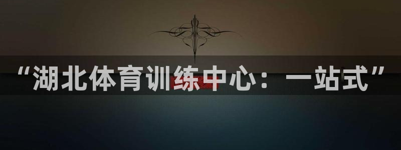尊龙官方正版app集团官网首页网址：“湖北体育训练中
