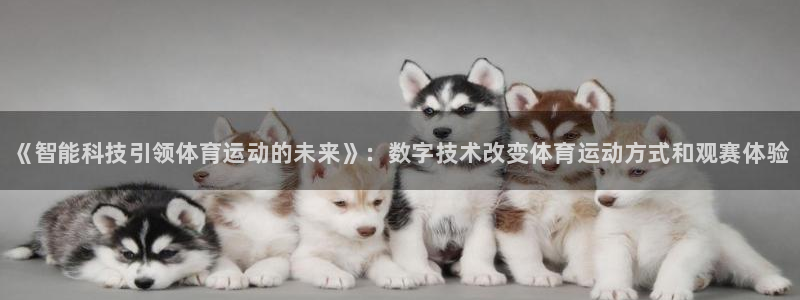 尊龙官网下载平台：《智能科技引领体育运动的未来》：数字技术改