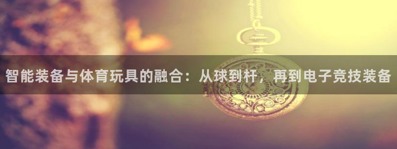 海南尊龙官网下载：智能装备与体育玩具的融合：从球到杆